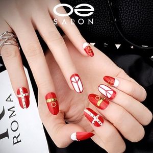 O2Salon C65 Full Cover False Nails(48 pcs/2 set)